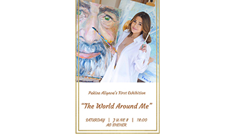 Pakiza Aliyeva's solo exhibition "The world around me"